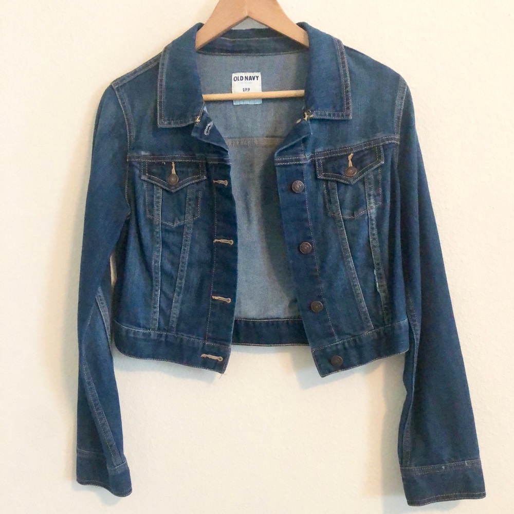 Women’s Denim Jean Jacket Old Navy Size Small